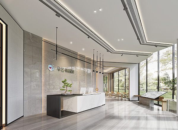 華藝桃源里售樓部設(shè)計(jì)裝修